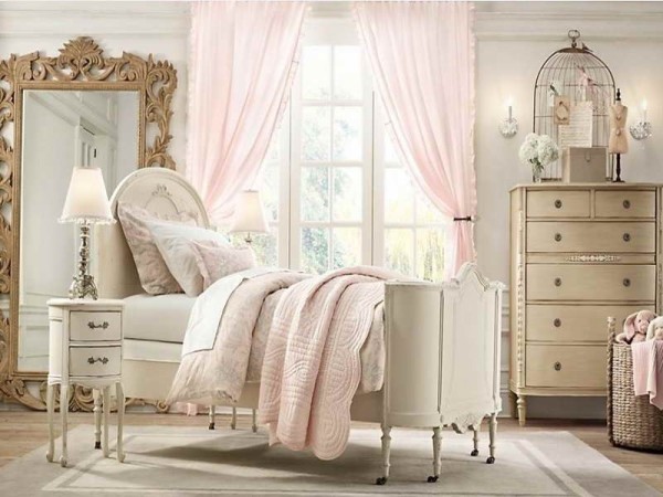 Phòng ngủ sang trong phong cách Shabby