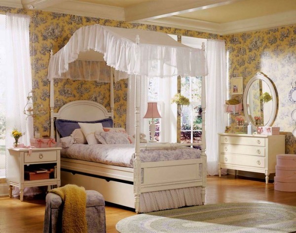 Phòng ngủ sang trong phong cách Shabby