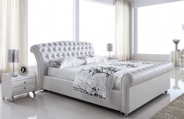 Giường trần thanh lịch cho phòng ngủ thư thái