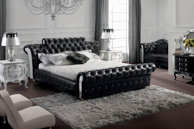 Giường trần thanh lịch cho phòng ngủ thư thái