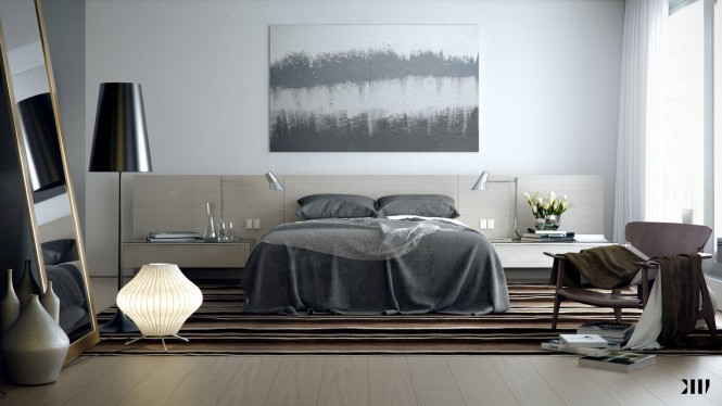 Biến tấu màu sắc trong phòng ngủ đẹp