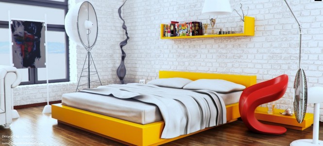 Biến tấu màu sắc trong phòng ngủ đẹp