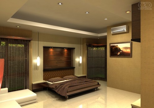 Thiết kế ánh sáng hài hòa cho phòng ngủ