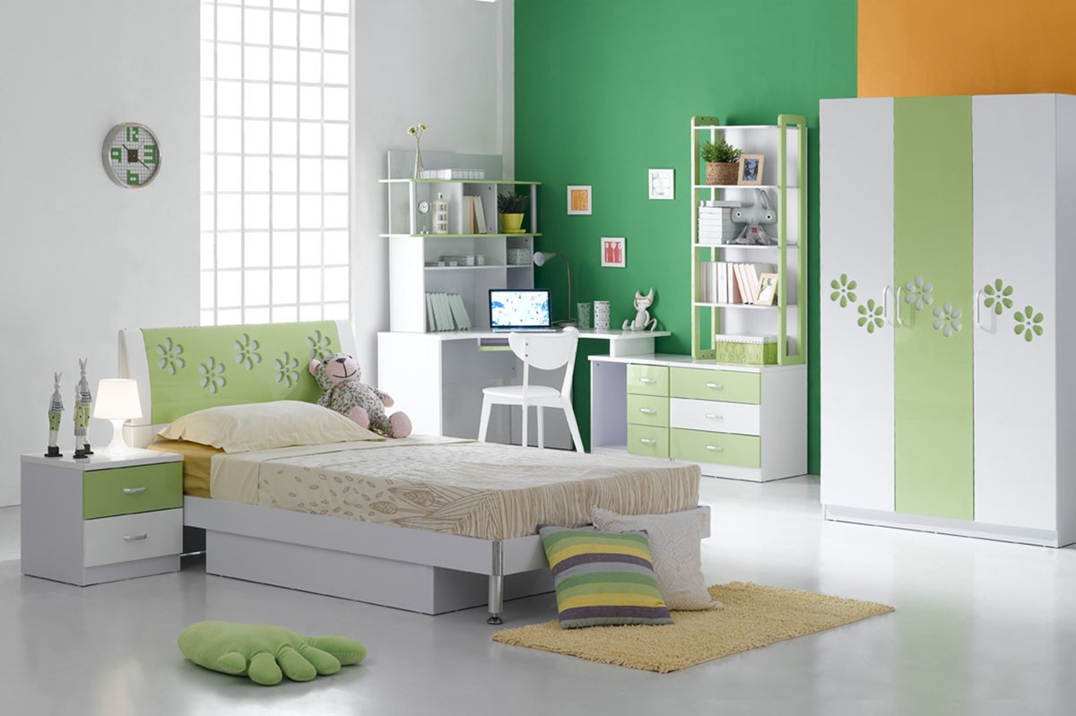 Thiết kế đơn giản cho phòng ngủ của bé