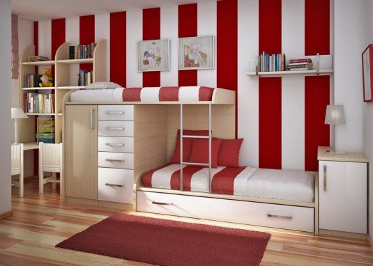 Thiết kế phòng ngủ chức năng cho bé