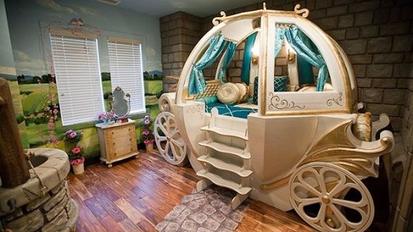 Giường ngủ độc đáo cho phòng trẻ