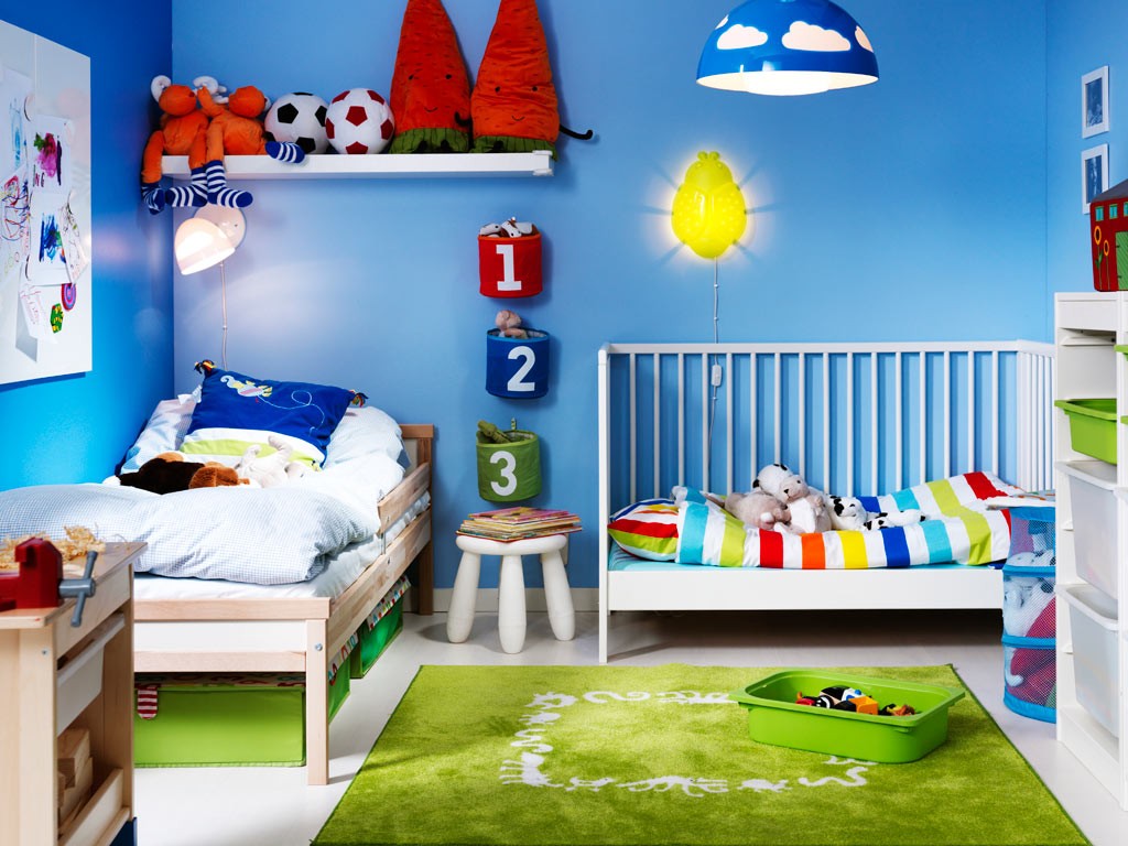 Thiết kế phòng ngủ đơn giản, tiện dụng cho trẻ