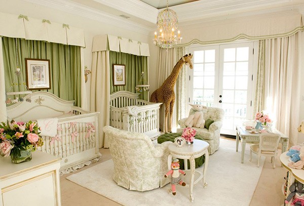 Phòng ngủ truyền thống cho bé gái