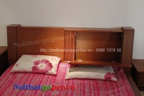 Giường ngủ gỗ tự nhiên TN011