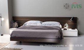 Giường ngủ gỗ tự nhiên TN035